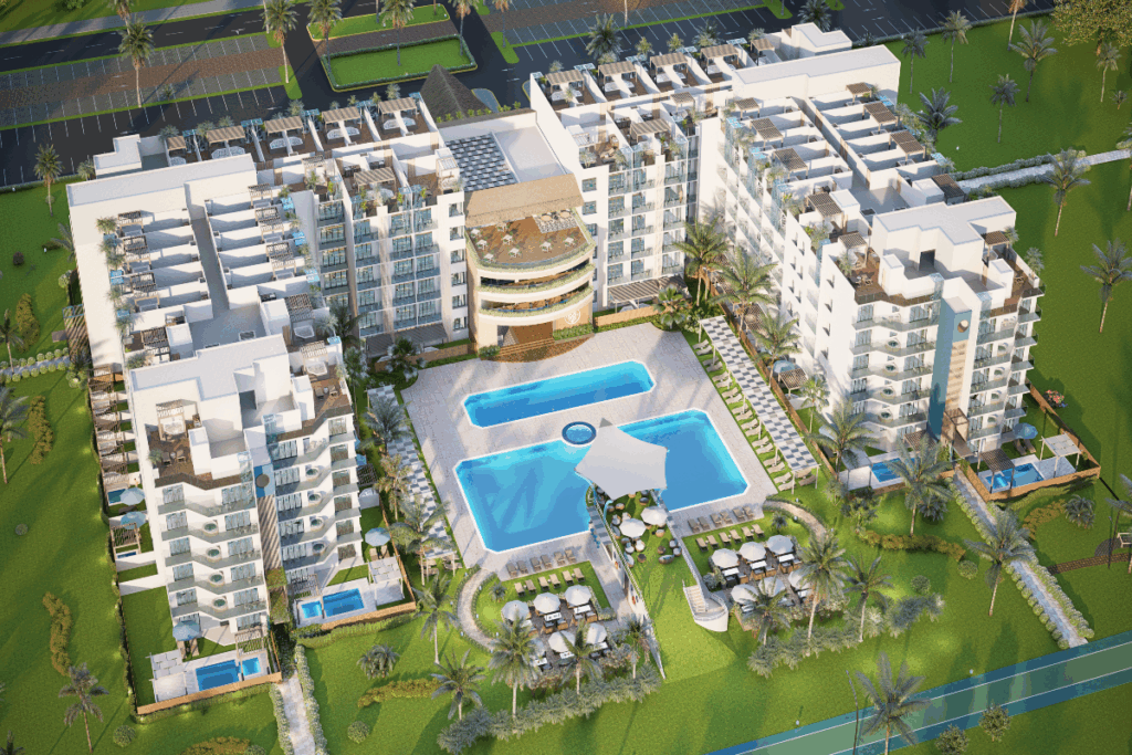 Edificios y piscina de Cruise On Land Punta Cana
